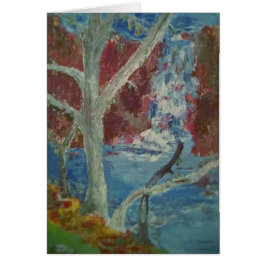 Cartão Keene das Quedas de Água N H