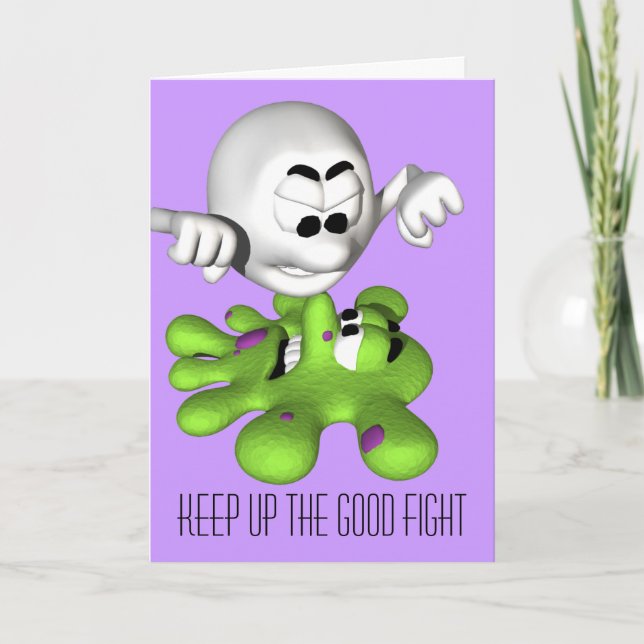 Cartão Keep Up The Good Fight Card (Frente)