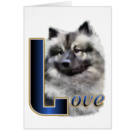 Cartão Keeshond Art Gifts