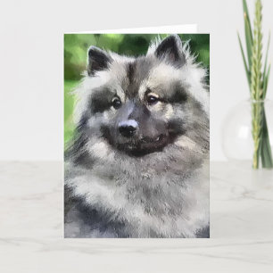 Cartão Keeshond Art Gifts