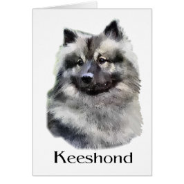 Cartão Keeshond Art Gifts