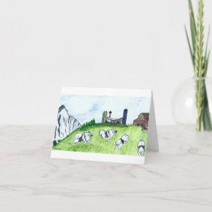 Cartão Keeshond vazio Notecards