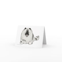 Keeshond with Puppies