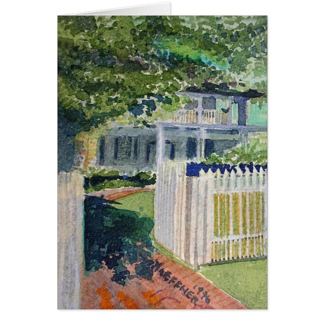 Cartão Kellum-Noble House 1847 (Frente)