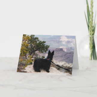 Cartão Kelly Boo no Grand Canyon Greeting Card
