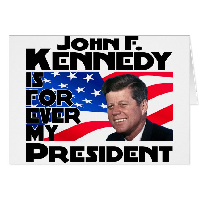 Cartão Kennedy Forever (Frente Horizontal)
