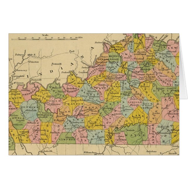 Cartão Kentucky 9 (Frente Horizontal)