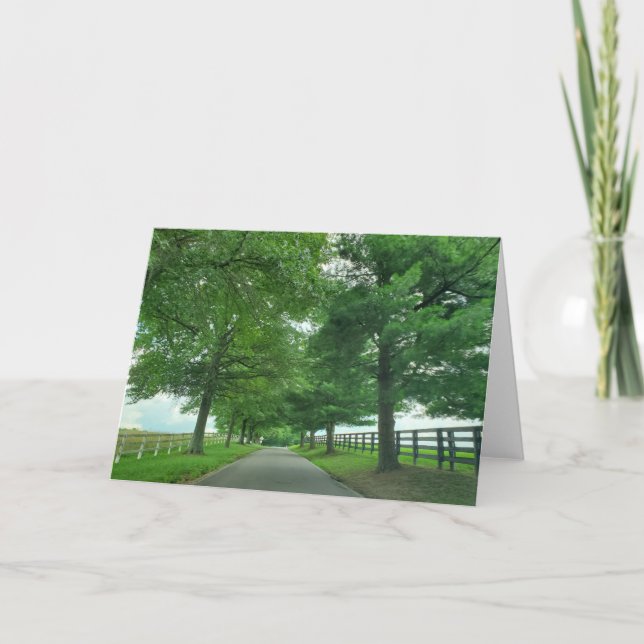 Cartão Kentucky Road greeting card (Frente)
