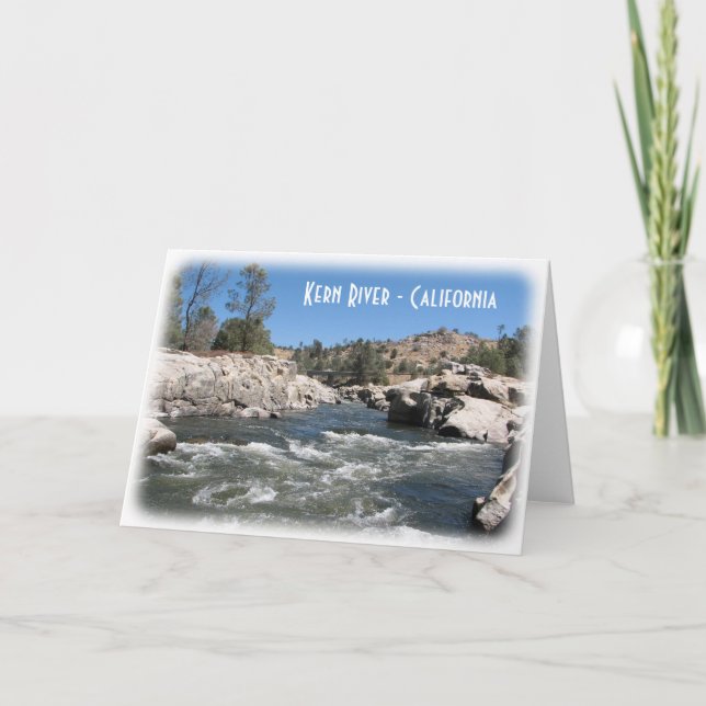Cartão Kern River Greeting Card! (Frente)