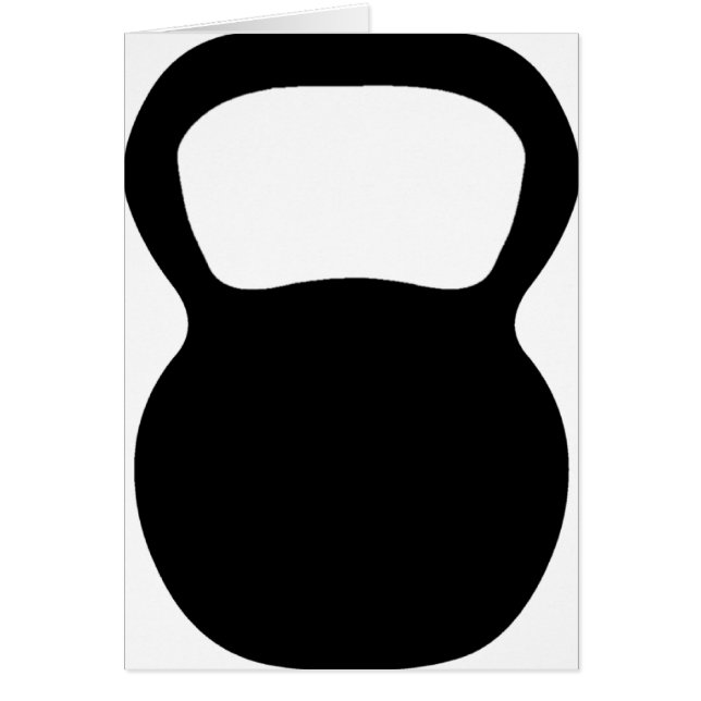 Cartão Kettlebell (Frente)