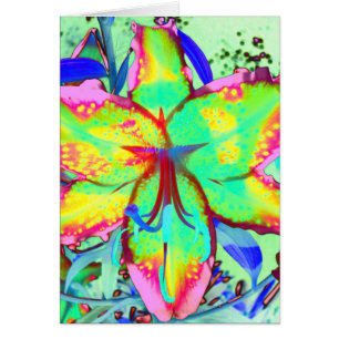 Cartão Key West Lily