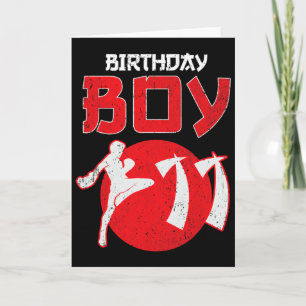 Cartão Kickboxing Aniversário de 11 Anos Mma Artes Marcia
