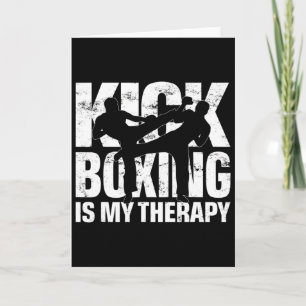 Cartão Kickboxing É Minha Terapia, Motivo de Partida de K