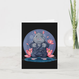 Cartão Kickboxing Hippo Artes Marciais Caratê Jiu-Jitsu M
