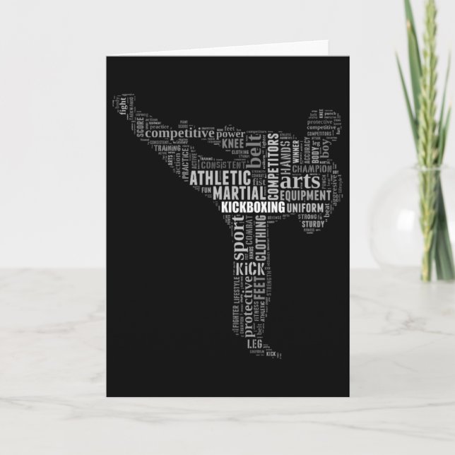 Cartão Kickboxing Instructor  (Frente)