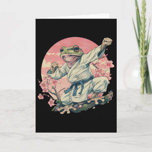 Cartão Kickboxing Sakura Jiu-jitsu Judô Mma Toad Taekwond