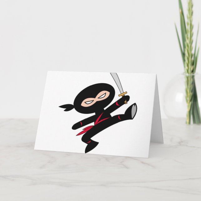 CARTÃO KID NINJA! (Frente)