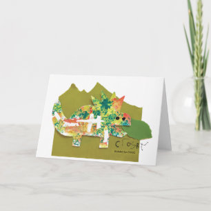 Cartão KidsArt para CHOC - Placa Roar Dino