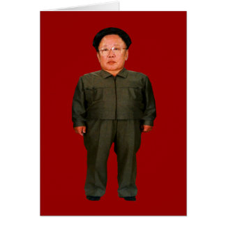 Cartão Kim Jong illin