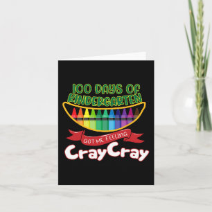 Cartão Kinder - 100 Dias De Jardim De Infância Me Fez Sen