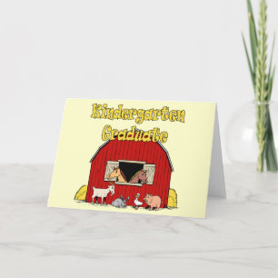 Cartão Kindergarten Graduation Gifts