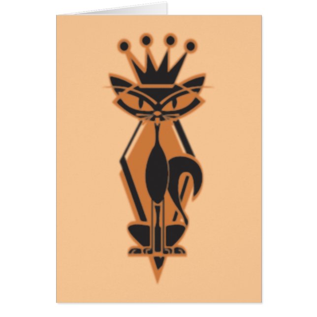 Cartão King Cat (Frente)