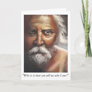 Cartão King Lear Greeting Card