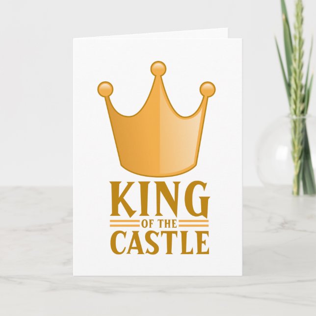 Cartão King of the castle (Frente)