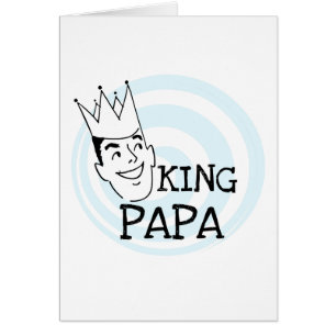 Cartão King Papa T-shirts e presentes