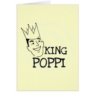 Cartão King Poppi T-shirts e presentes