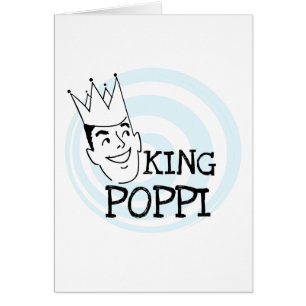 Cartão King Poppi T-shirts e presentes