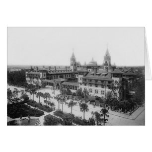 Cartão King Street, Ponce de Leon Hotel, Rua Augustine.