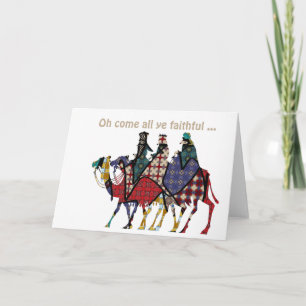 Cartão Kings Travel To See Baby Jesus