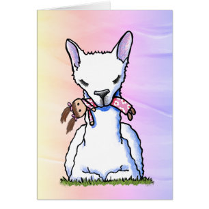 Cartão KiniArt Dolly Llama