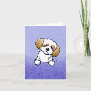 Cartão KiniArt Shih Tzu
