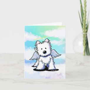 Cartão KiniArt Westie Angel