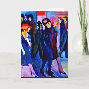 Cartão Kirchner - Street Scene, 1926