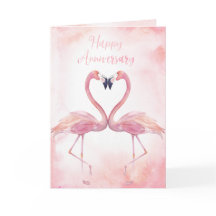 Kissing Flamingos | Aniversário