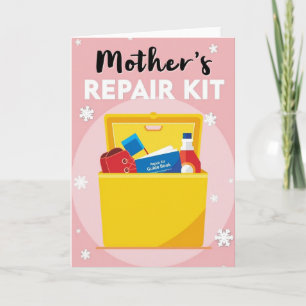Cartão Kit de Reparo da Mamãe Ilustração
