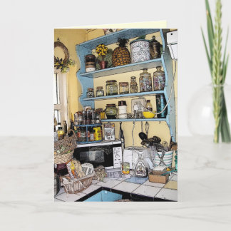 Cartão Kitchen Hutch