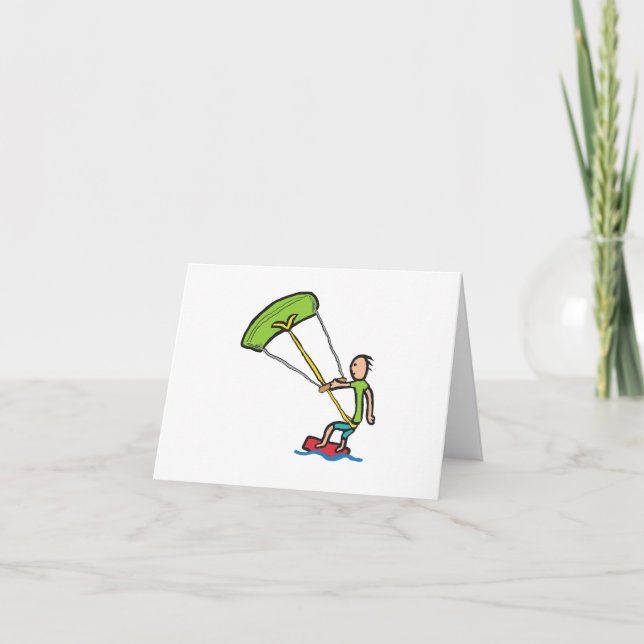 Cartão Kiteboard (Frente)