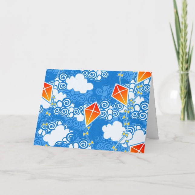 Cartão Kites (Frente)