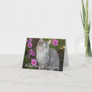 Cartão Kitten Note Card