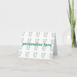 Cartão Kittenfrog notecard