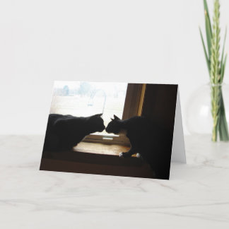 Cartão Kitty Kiss Note card