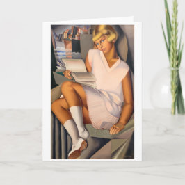 Cartão Kizette en Rosa | Tamara de Lempicka |