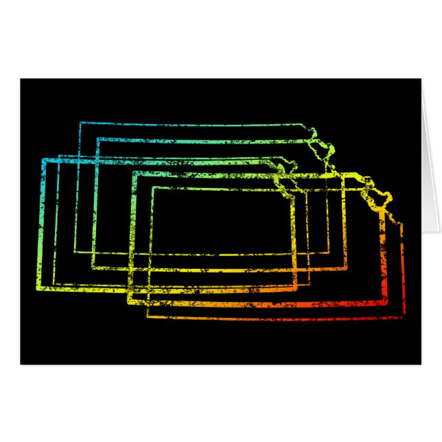 Cartão kKansas chill blur (Frente Horizontal)