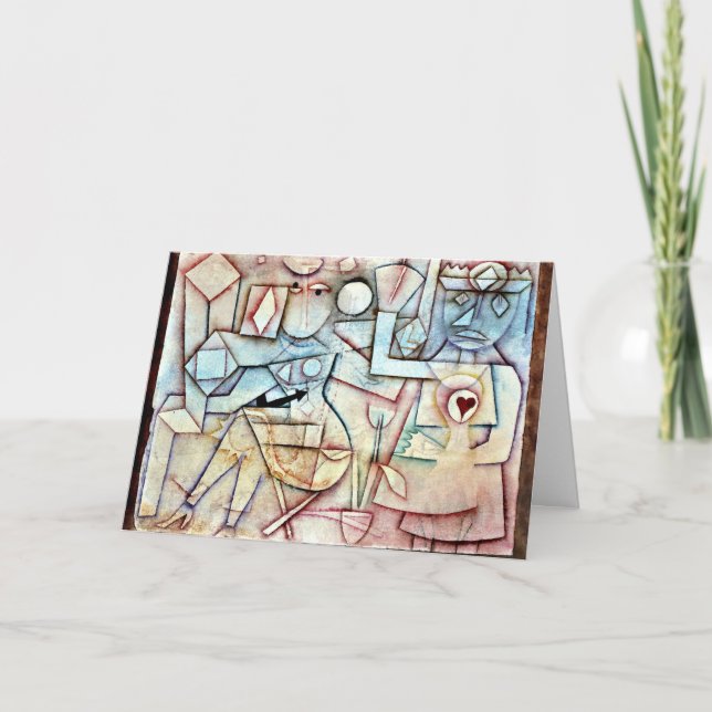 Cartão Klee - Antiga Música do Amor (Frente)