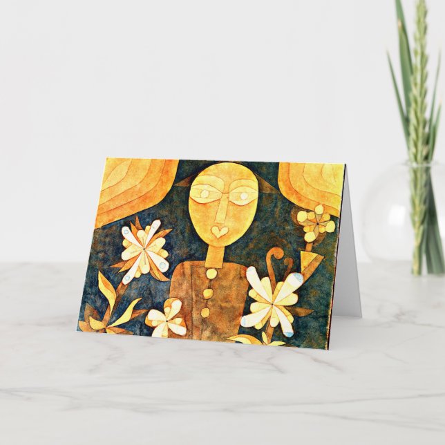 Cartão Klee - Chinesa Novella, (Frente)