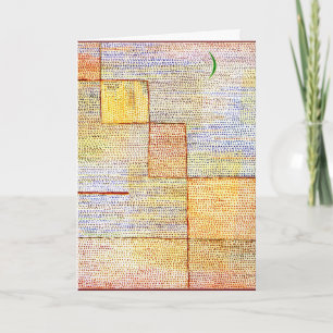 Cartão Klee - Clarification, abstract artwork, HD